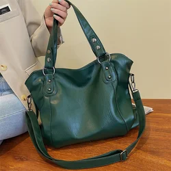 Borse da donna grandi in morbida pelle di classe nuova borsa a tracolla ad alta capacità borsa da pendolare femminile di moda borsa grande Shopper Tote