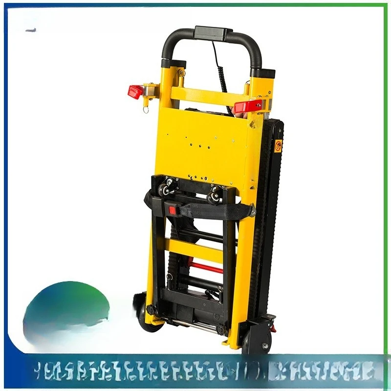 The elderly disabled crawler portable climbing machine electric climbing wheelchair, wheelchair docking electric up