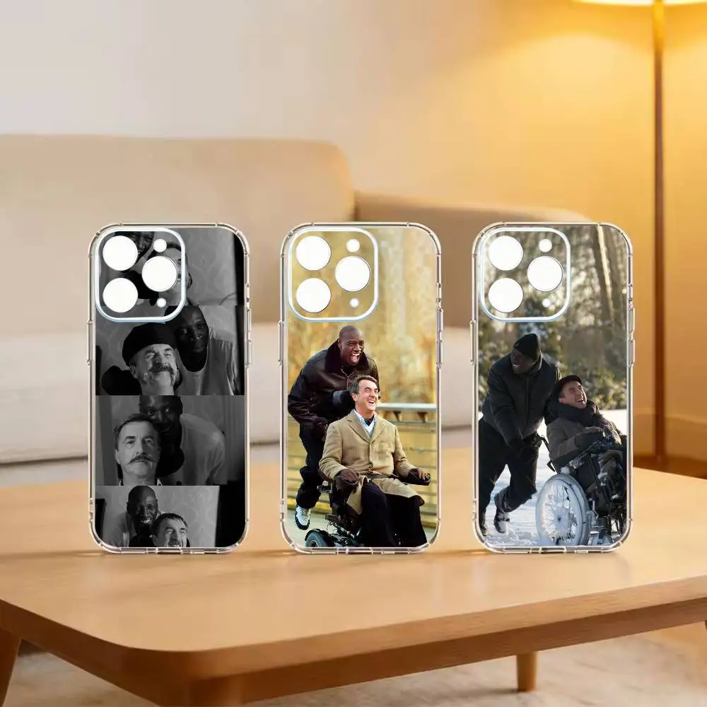 Funda Transparente Suave Intouchables Omar Sy para iPhone 14 16 15 17 13 12 11 Pro Max Plus