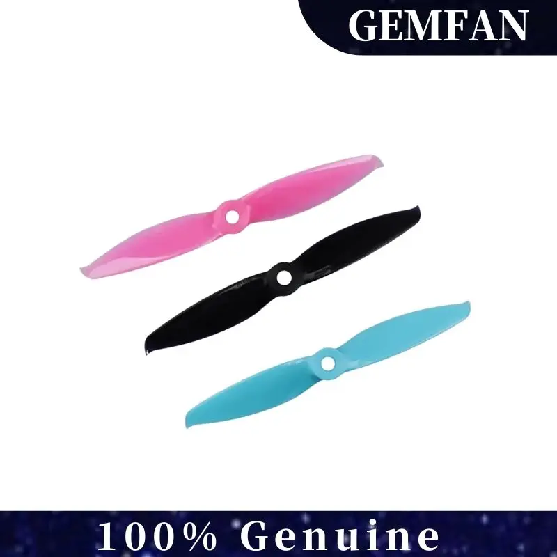 

2 пары Gemfan Flash 5152-2 5,1X5,2 2-лопастной пропеллер, опора, лопасть по часовой стрелке против часовой стрелки для двигателя 2205-2306 для радиоуправляемых дронов, рама квадрокоптера