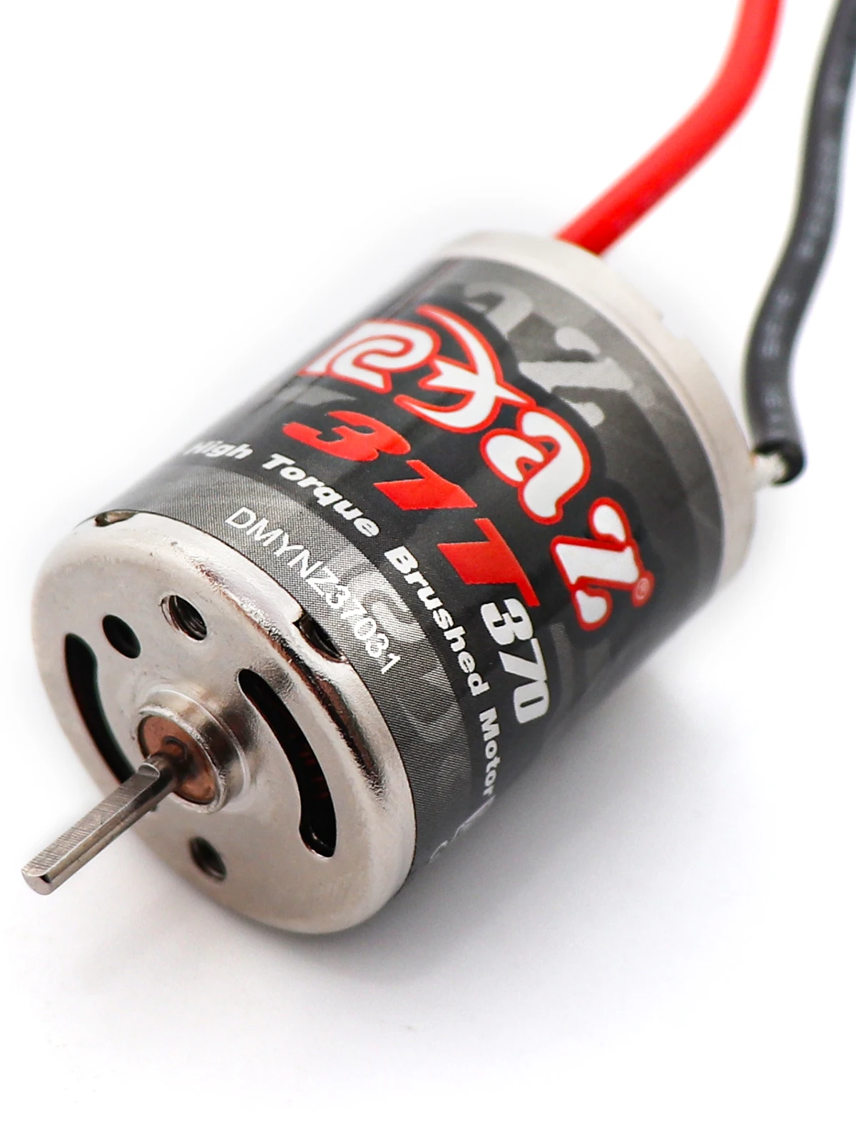 RC Brushed Motor 370-31T Waterproof JST/Point Plug Stainless Steel High Torque For 1/18 1/16 RC Crawler