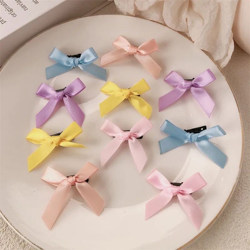 

Набор из 5 женских аксессуаров для волос, разноцветные ленты, бантики, заколки для волос, модные милые ремни для волос с когтями, кружево el