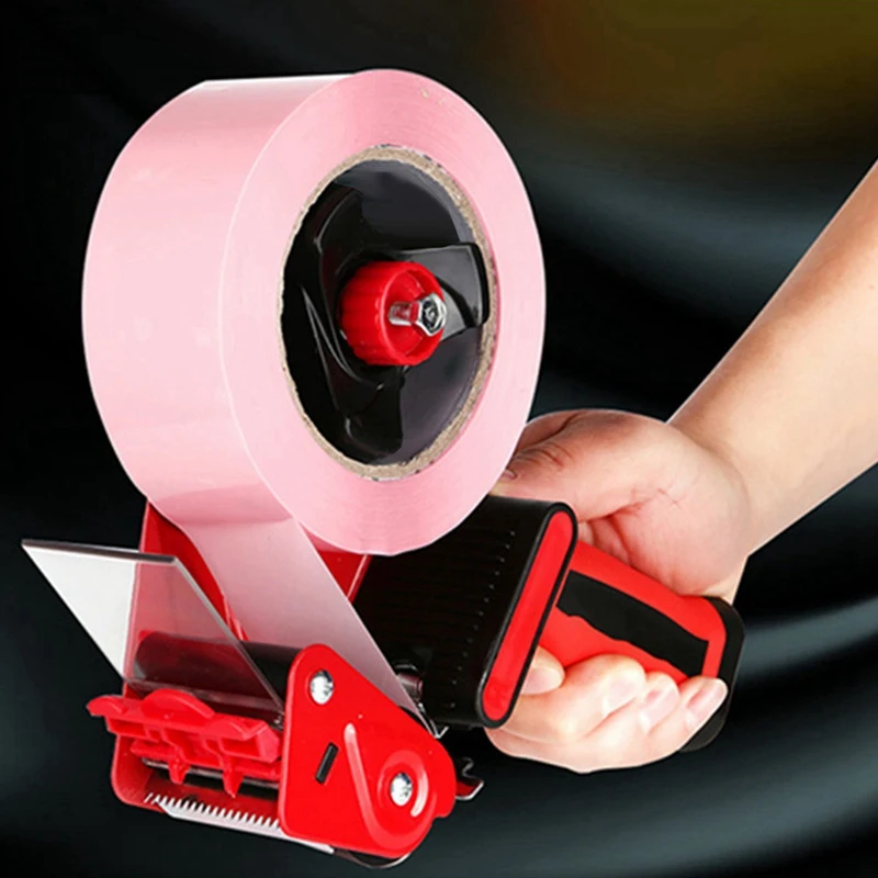 Verpakking Tape Dispenser, Zware Verpakking Tape Doorzichtige Plakband Dispenser Voor Kartonnen Afdichting, Verplaatsen, Verzending