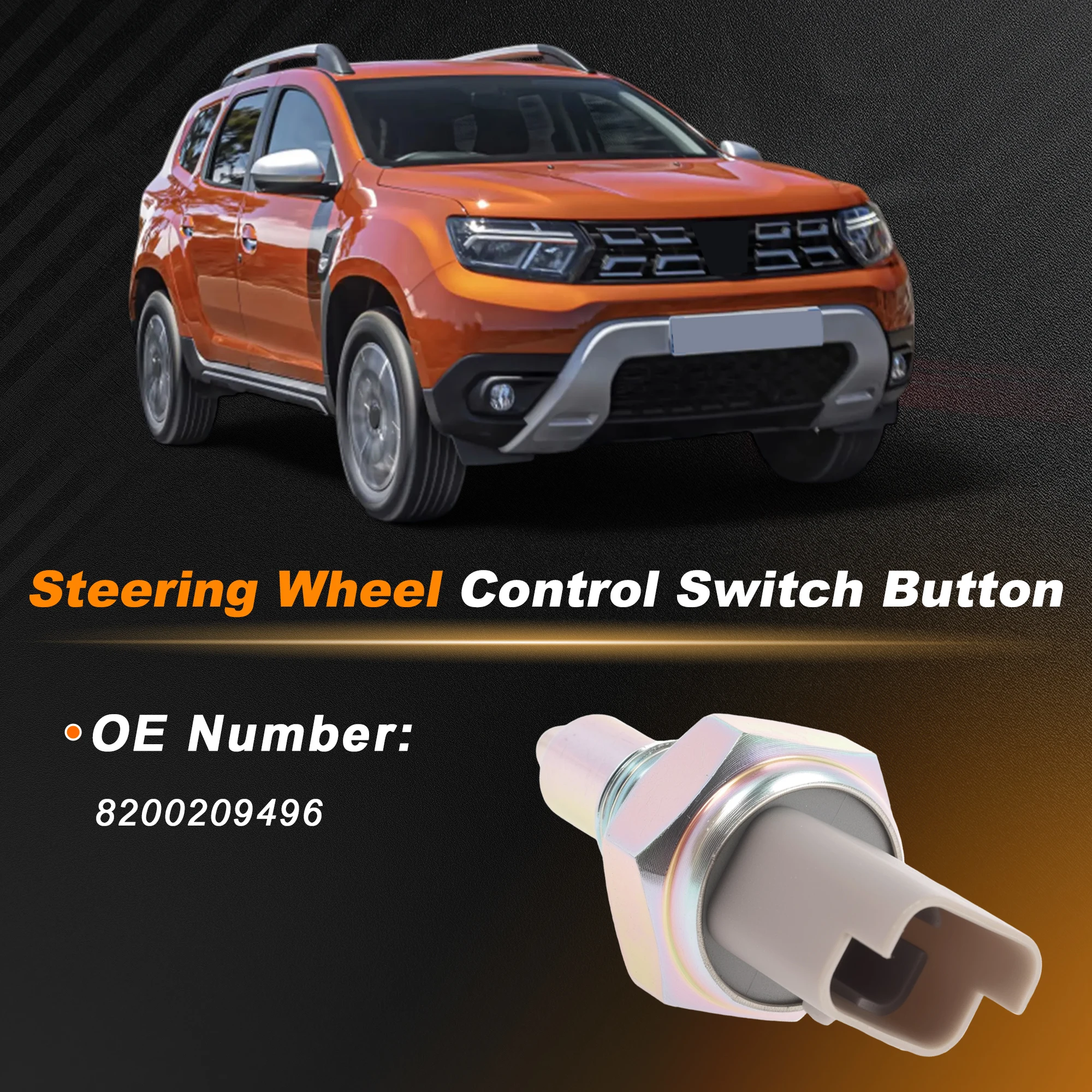 X Autohaux Reverse Light Switch 8200209496 for Dacia Dokker Box Body 12-21