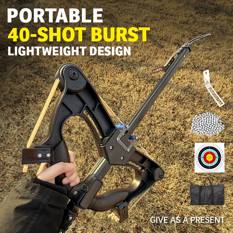 

Beginner-level outdoor archery bow, with ergonomic grip design, suitable for hunting and shooting range practice