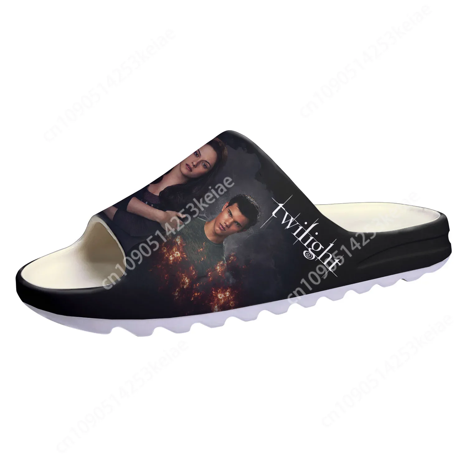 The Twilight Saga Movie Soft Sole Sllipers Home Clogs Customized Step On Water Shoes Mens Womens Teenager Step in Sandals