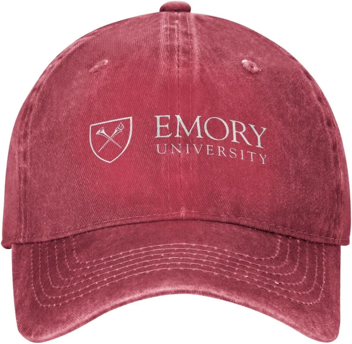 Emory University Hat Adjustable Baseball Cap Cotton Cowboy Hat, Fashionable for Man Woman