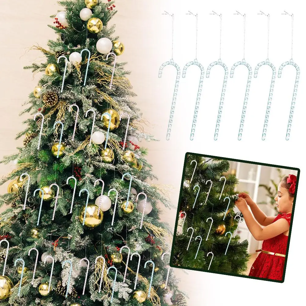 

Christmas Tree Decoration Crystal Acrylic Ice Bar Small Decoration Christmas Christmas Pendant Pendant Y8T9