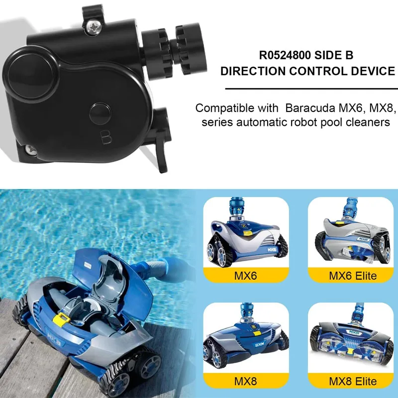 R0524800 Side B Direction Control Device, Replacement for Zodiac Baracuda MX8, MX8 Elite Pool/Spa Cleaner