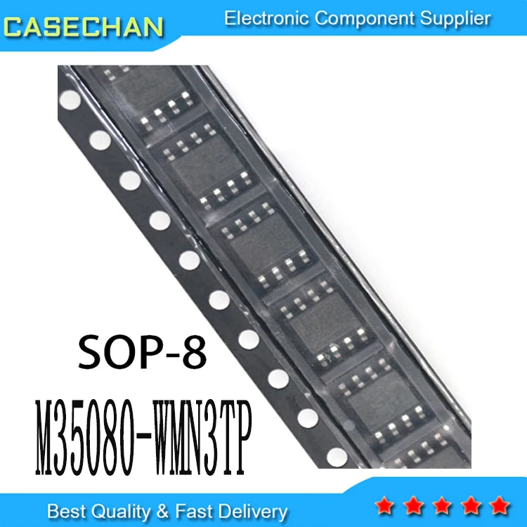 

Новые и оригинальные модели M35080MN3 35080 080D0WQ SOP-8, 5 шт.