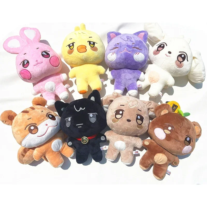 

ГОРЯЧИЕ Kpop ATEEZ Seonghwa Hongjoong плюшевые фигурки мультфильм Yunho Yeosang San Mingi Wooyoung Jongho 10/30 см коллекции фанатов подарки