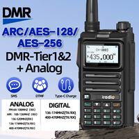 Iradio DM-UV4R DMR Digital Analog Walkie Talkie Dual Mode Analog Dual Time Slot AES-256 1024 Channels UHF VHF DTMF Two Way Radio