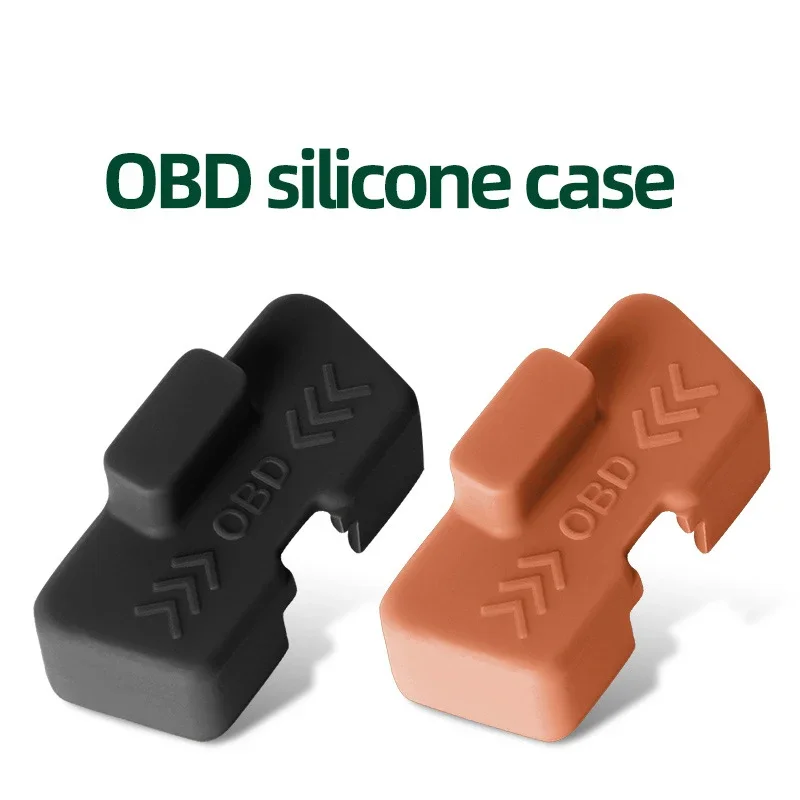 Para bmw x1 x2 x3 x4 x5 x6 carro obd2 capa protetora de silicone porta obdii tampa protetora silicone à prova dwaterproof água acessórios do carro