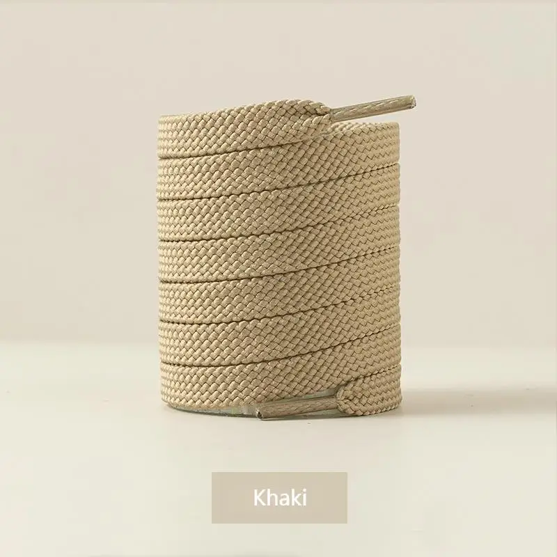 1 Paar verdickte, solide Schnürsenkel, klassische flache Schnürsenkel für sportliches Laufen, Sneaker-Schnürsenkel, Schuhe, Stiefel, 0,8 cm Breite, Schnürsenkel-Schnur – Detail 18