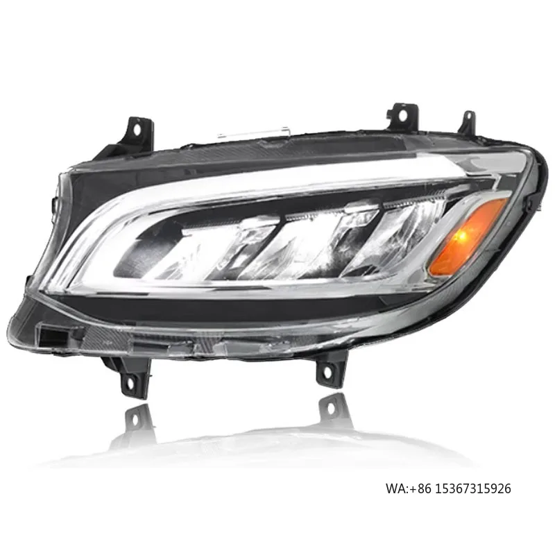 

Sprinter Athlete W907 2018-2021 Модернизированный новый динамический указатель поворота Светодиодные фары и фары в сборе