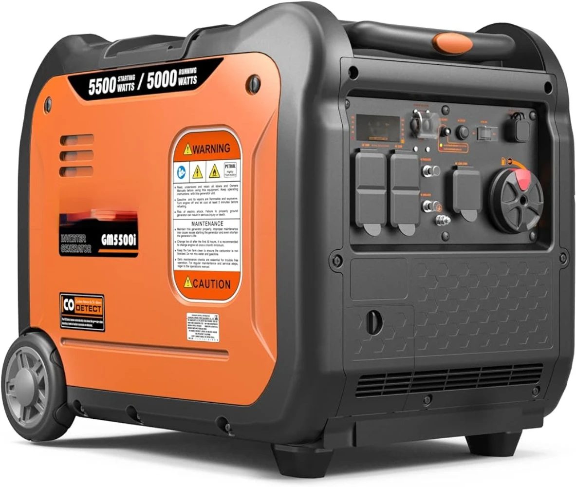 

Quiet Power Series Inverter Generator，Gas Powered, EPA Compliant, Eco-Mode Feature, Ultra Lightweight