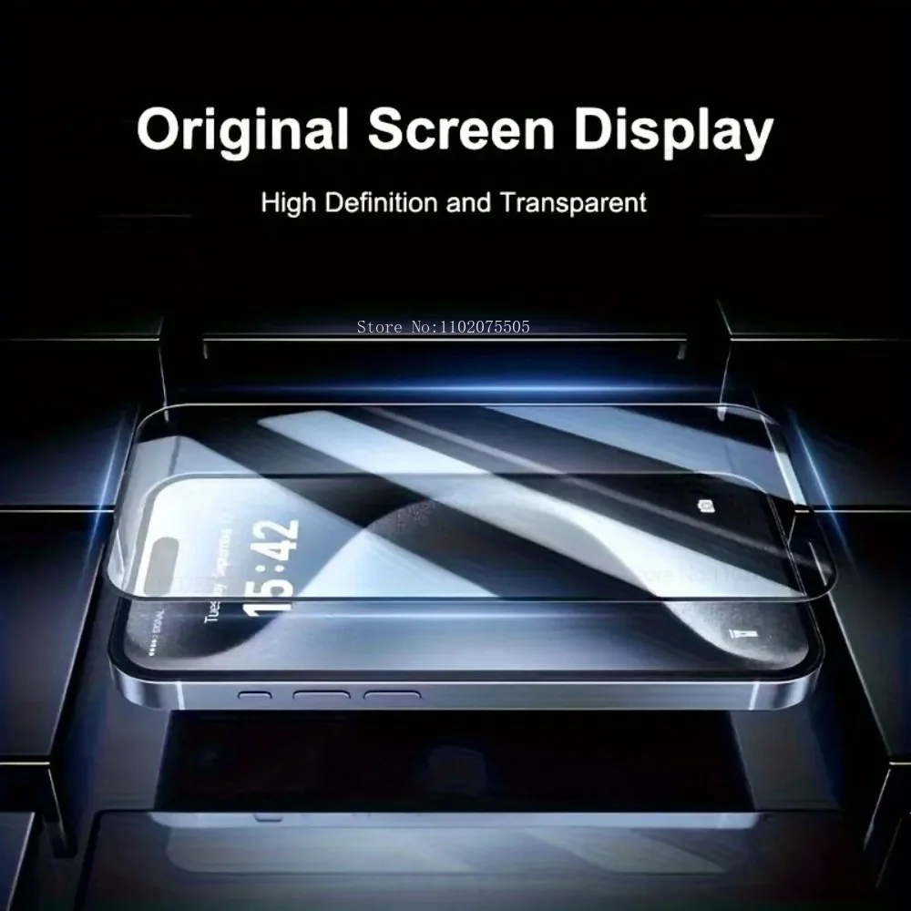 4 stuks Ultra Clear One-Touch Film Applicator Gehard Glas voor IPhone 17 Pro 17 Promax 14 15 Plus 13 Mini 11 12 Promax 16E Films