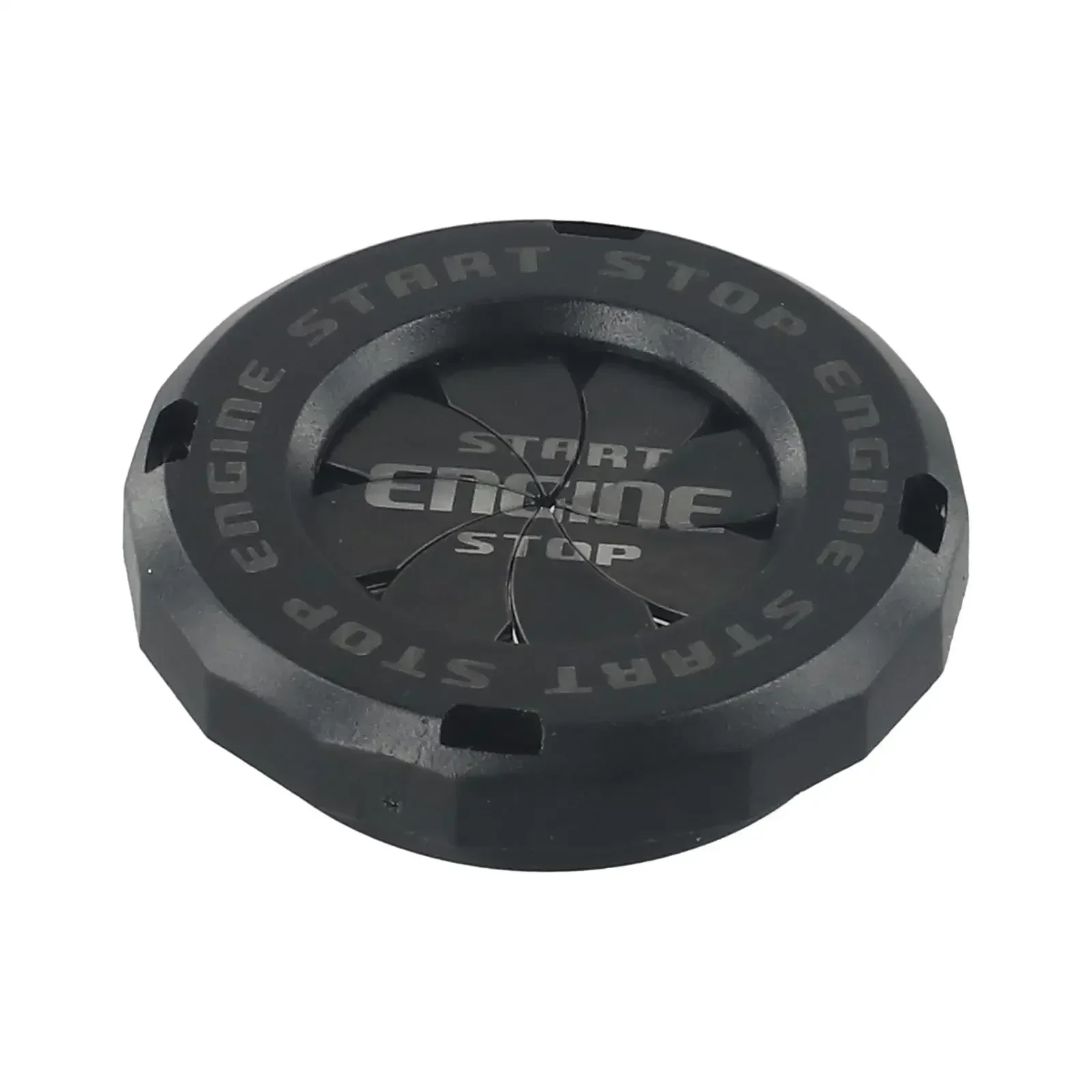 For Most Types Of Vehicles Protective Cover Car Start Button Gray Red ABS And Non-deformation Anti-corrosion New