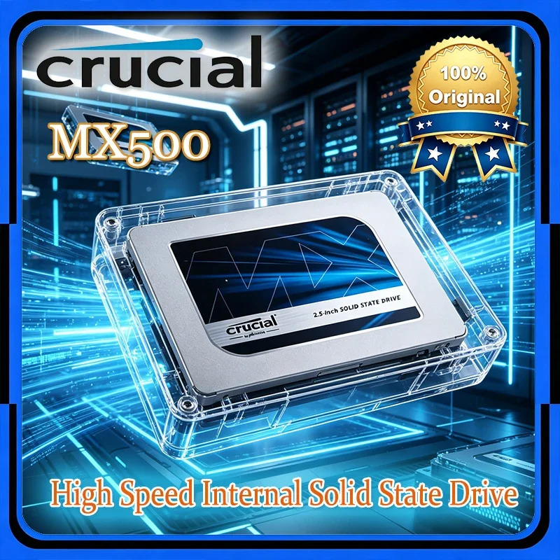 Unidad de estado sólido interna de alta velocidad Crucial MX500 BX500 SSD de 240G 500GB 1TB 2TB 3D NAND SATA de 2.5 pulgadas para disco duro de portátil