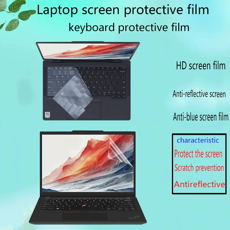 

For 13.3inch Lenovo ThinkPad X13 L13 Gen 6/5 / 4 Laptop screen film High-definition Display Protective film Keyboard film