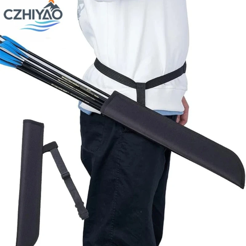 

CZHIYAO Arrow Storage Case Portable Archery Accessory For Hunting Target Practice Reusable Holder Quiver Multi-Function Bag