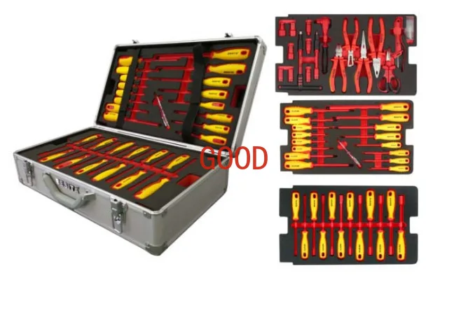 Juegos de herramientas de aislamiento comunes para vehículos de nueva energía, juegos de herramientas de aislamiento de alto voltaje