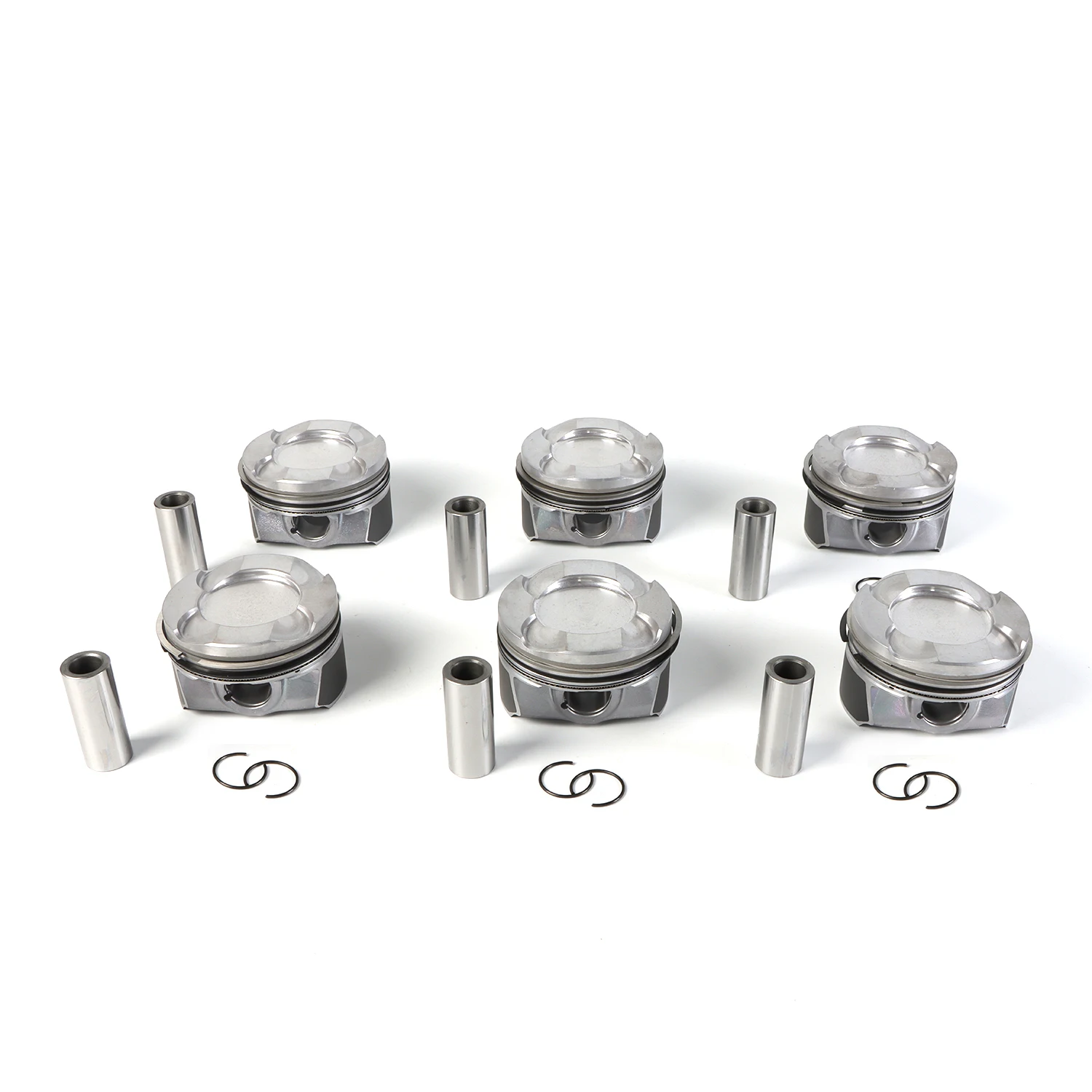 6Pcs Pistons Rings Set STD 84mm For BMW F20 F21 F30 F10 X3 X4 X5 X6 N55B30 /N55B30A 11258619196 11257610297 11257610298