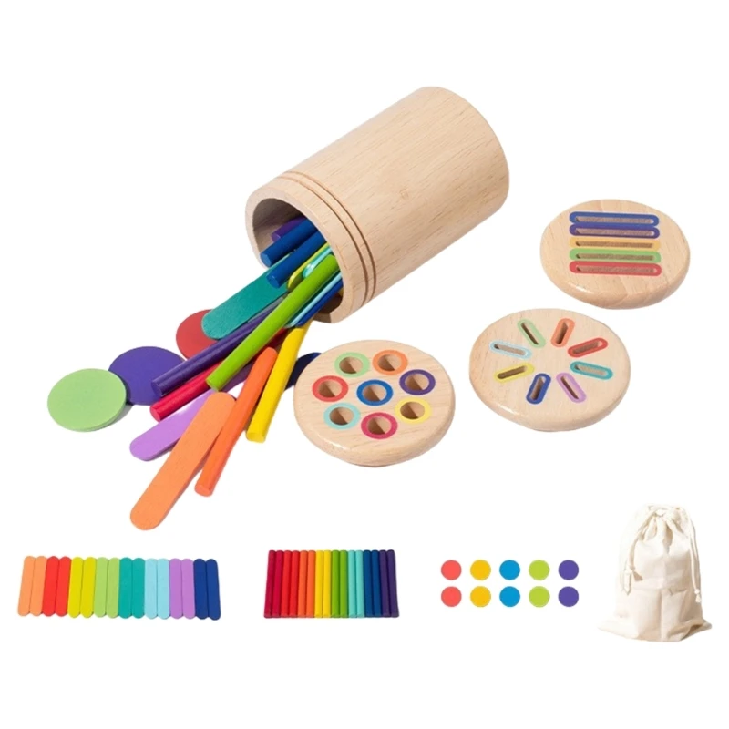 

Креативный набор обучающих игрушек с сортировкой цветов для мальчиков и девочек, подарок на день рождения, 15UB