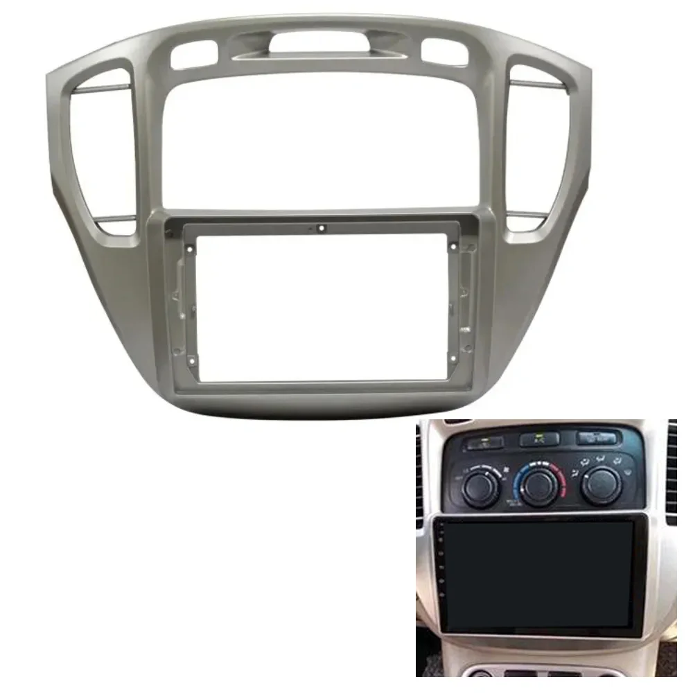 

Double din Car DVD Radio Fascia CD Trim Installation Kit Panel Frame For Toyota Highlander 2001-2017 9inch dash trim panel