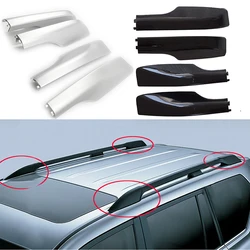 4p Roof Rails Rack End Cover Shell For Toyota Land Cruiser LC200 FJ200 2008- 2019 Auto Exterior Parts Front Rear Left Right Roof