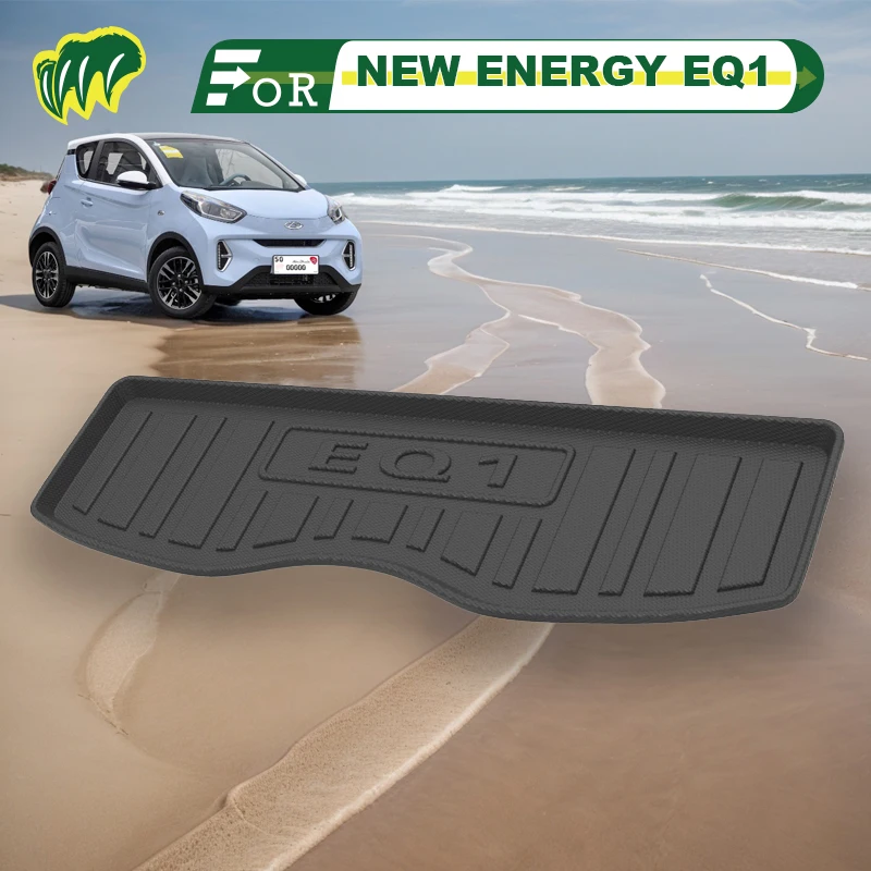 

For CHERY NEW ENERGY EQ1 20 21 22 2018-2023 Custom Fit Car Trunk Mat All Season Cargo Mat 3D Shaped Laser Measured Trunk Liners