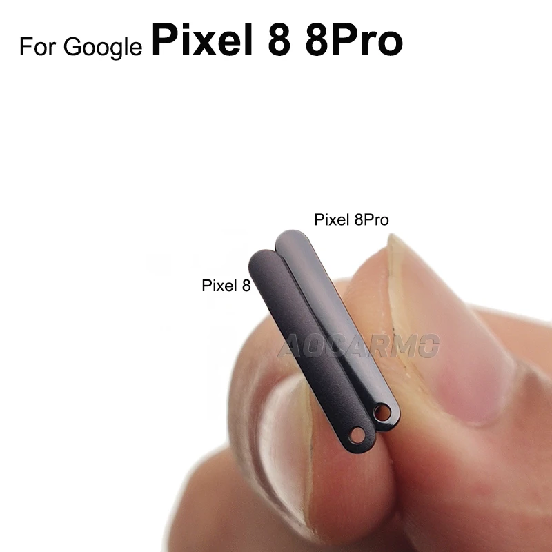 Aocarmo For Google Pixel 8 8Pro Pro Sim Card Tray SIM Slot Holder Replacement Parts