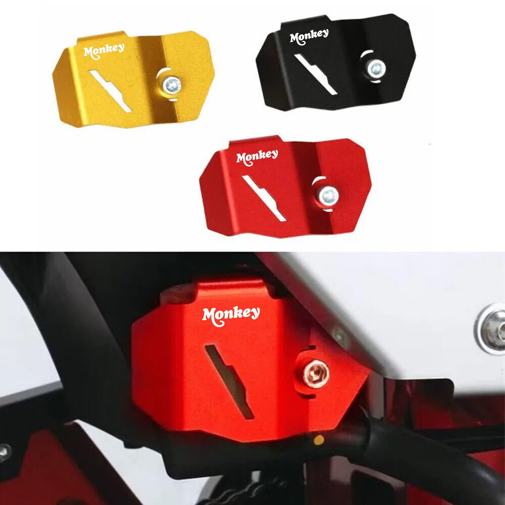 

Rear Cylinder Brake Fluid Reservoir Guard Cover For HONDA Monkey 125 2018-2023 Rear Cylinder Brake Fluid Reservoir Guard Cover