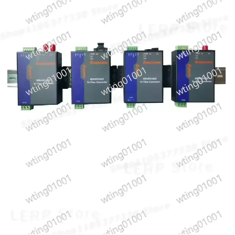 for Industrial Dual Channel RS485 to Fiber Optic Media Converter 485 Ethernet Transceiver Supporting MODBUS Protocol High