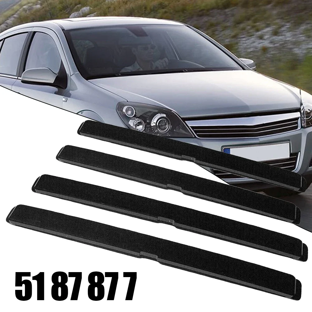 

4x Plastic Car Stickers Decoration Cover Roof Carrier For Opel Astra H 51 87 877 51 87 878 Clip Roof Carrier Cover Car Accessory