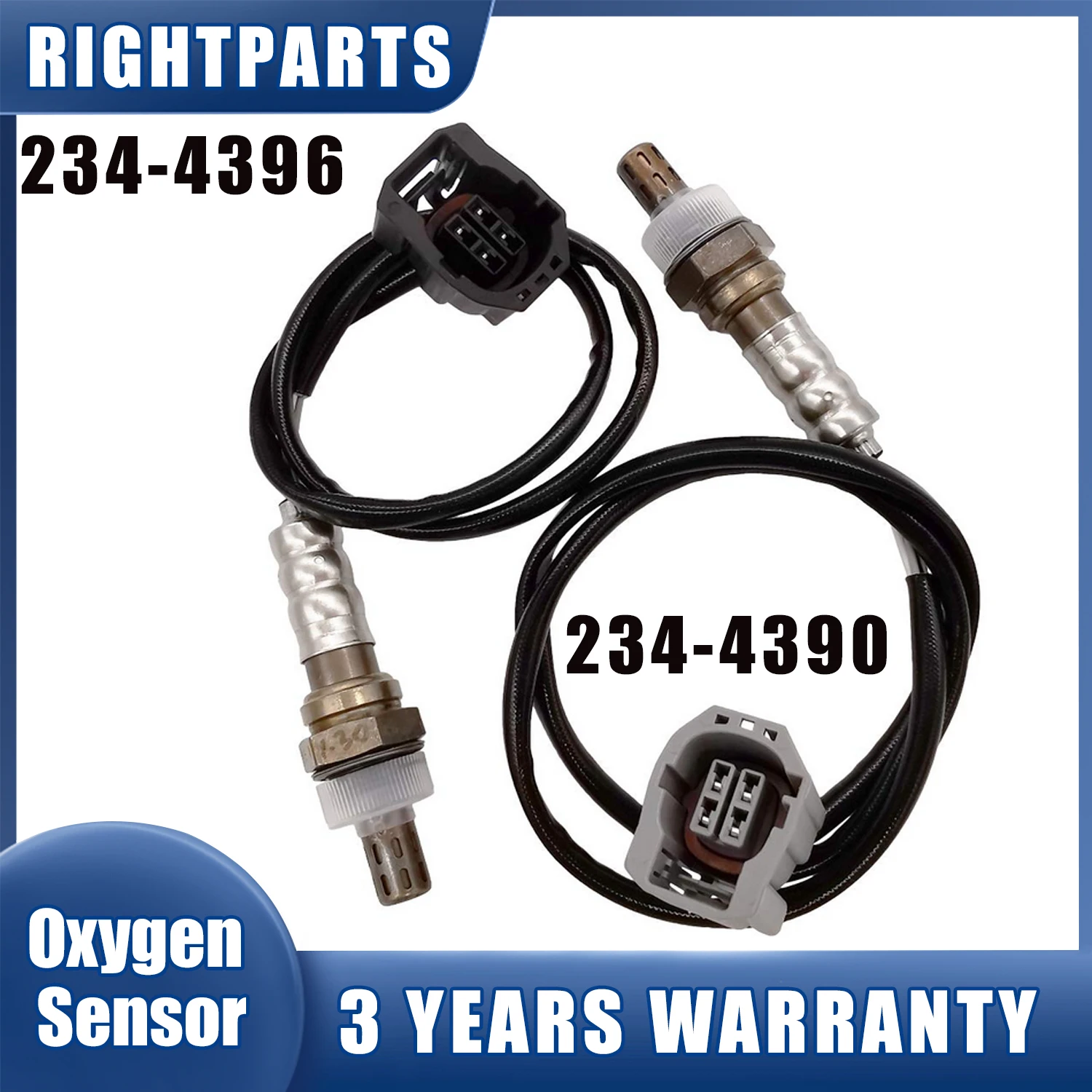 

Upstream+Downstream Oxygen Sensor LF66-18-861B LF68-18-861B For Mazda 3 2.0L 2004-2005 Mazda 5 2.3L 2006-2007 234-4390 234-4396