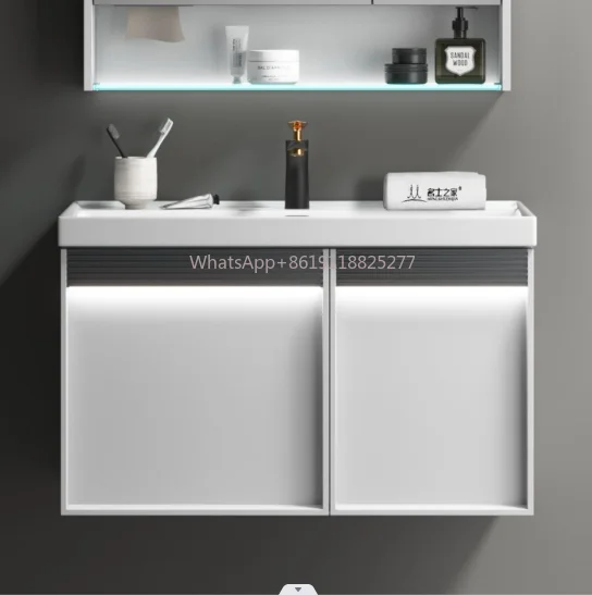 New design bathroom cabinet with mirror bathroom vanity mirror bathroom vanity with ceramic basin