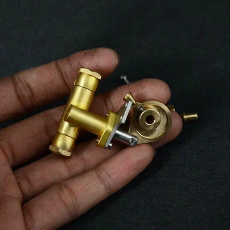 

Live Steam Boiler Feed Pump Brass Multifunctional Water Supply Connector Model Parts - M5