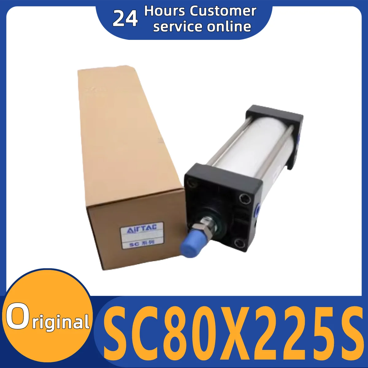 

Brand new original standard cylinder SC80X225S SC80X250S SC80X300S SC80X350S