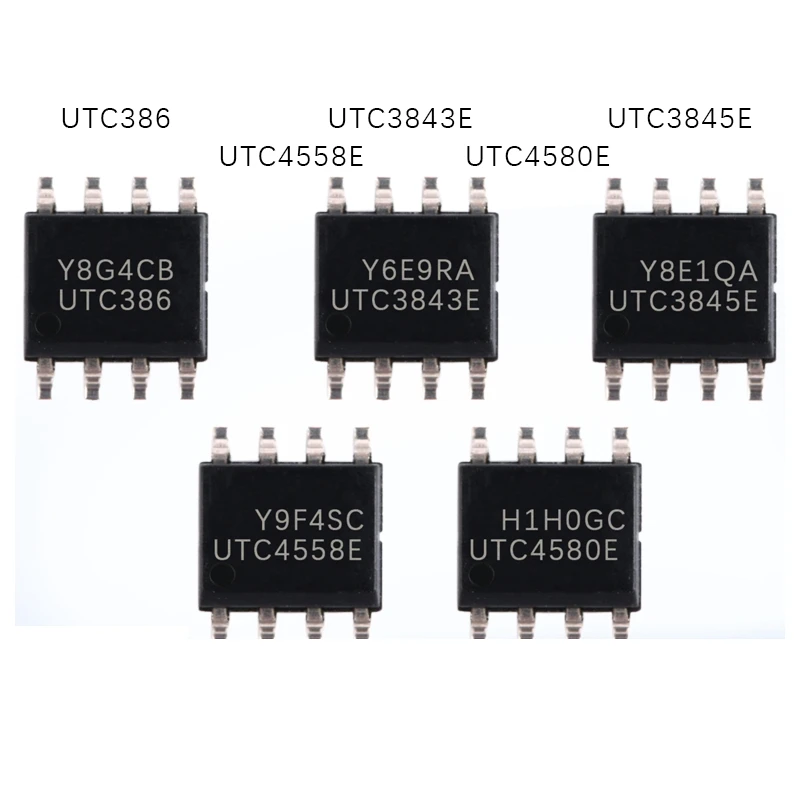 

1PCS UTC3845E UTC386 UTC3843E UTC4558E UTC4580E