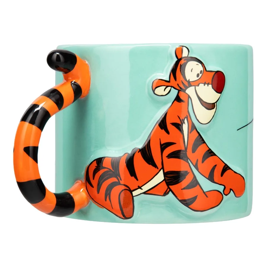PD Tigger Tail Ceramic Mug with Embossed Character Details 400ml