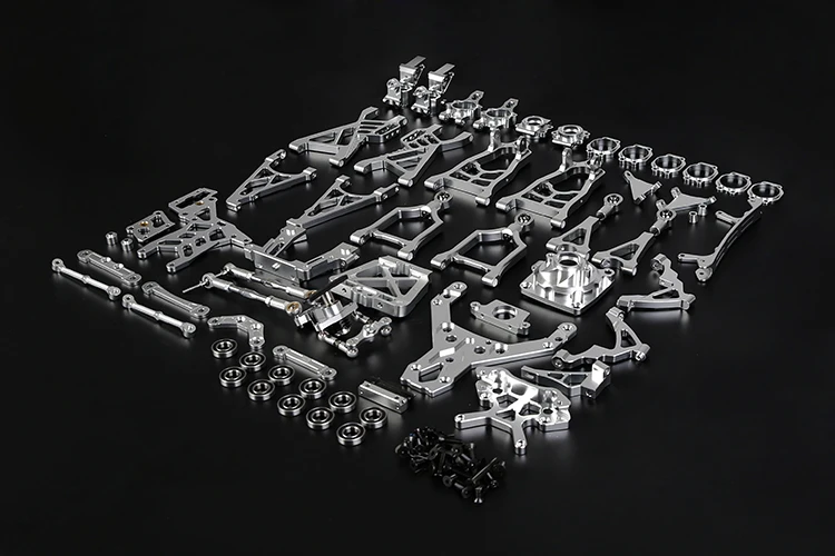CNC-Bearbeitung von Upgrade-Teilen aus Aluminiumlegierung, passend für 1/5 ROFUN HPI BAJA