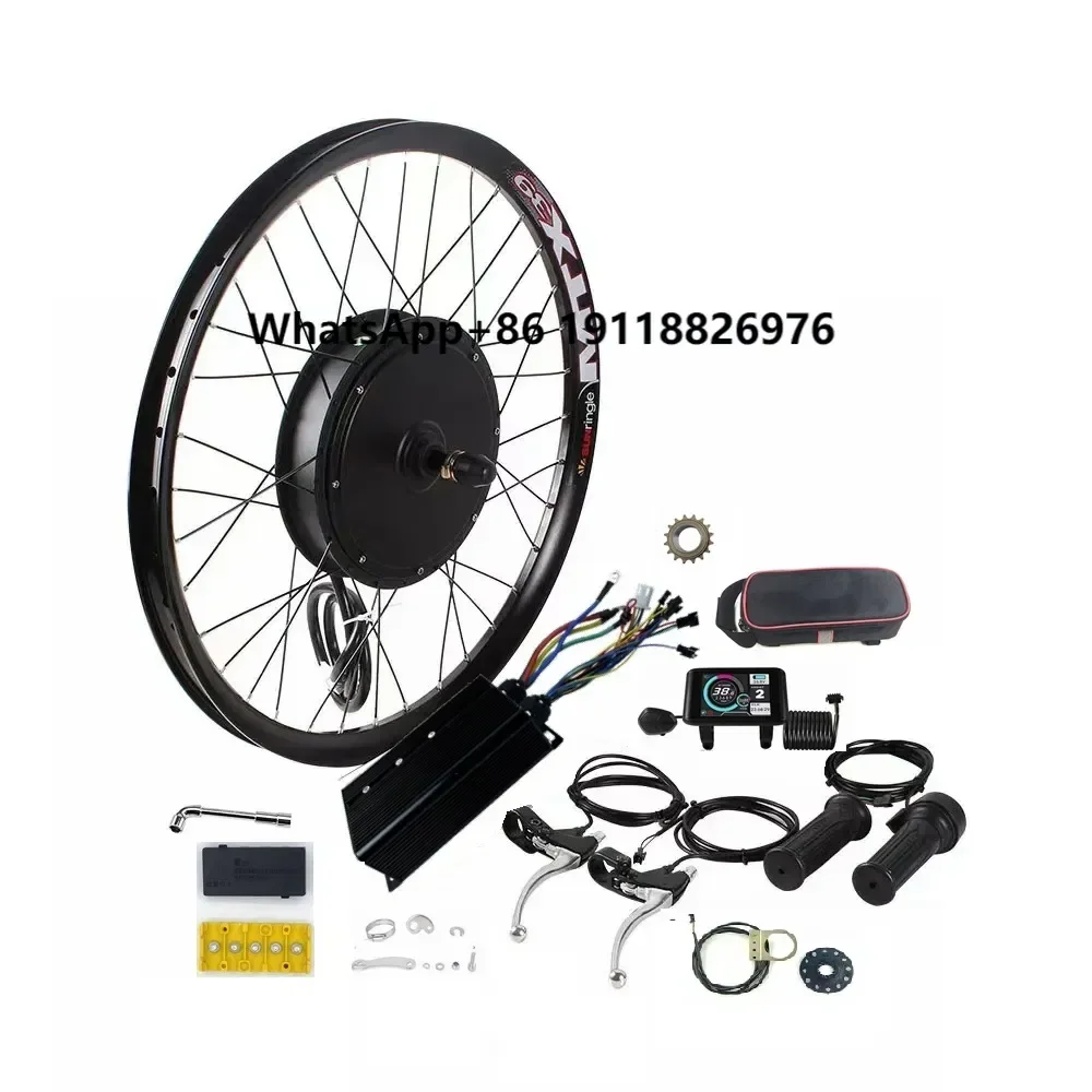 

27.5inch 29inch Electric Mountain Bike 3000W 72V Rear Wheel Motor Kit Ebike Conversion Kit 3000W 72V 60V with Mtx Rim