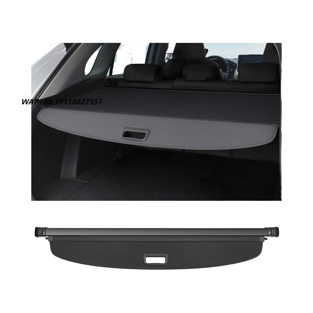 

2019 to 2024 for RAV4 Retractable Trunk Security Shield Canvas Texture Cargo Cover Luggage Privacy Shield Cargo Cover