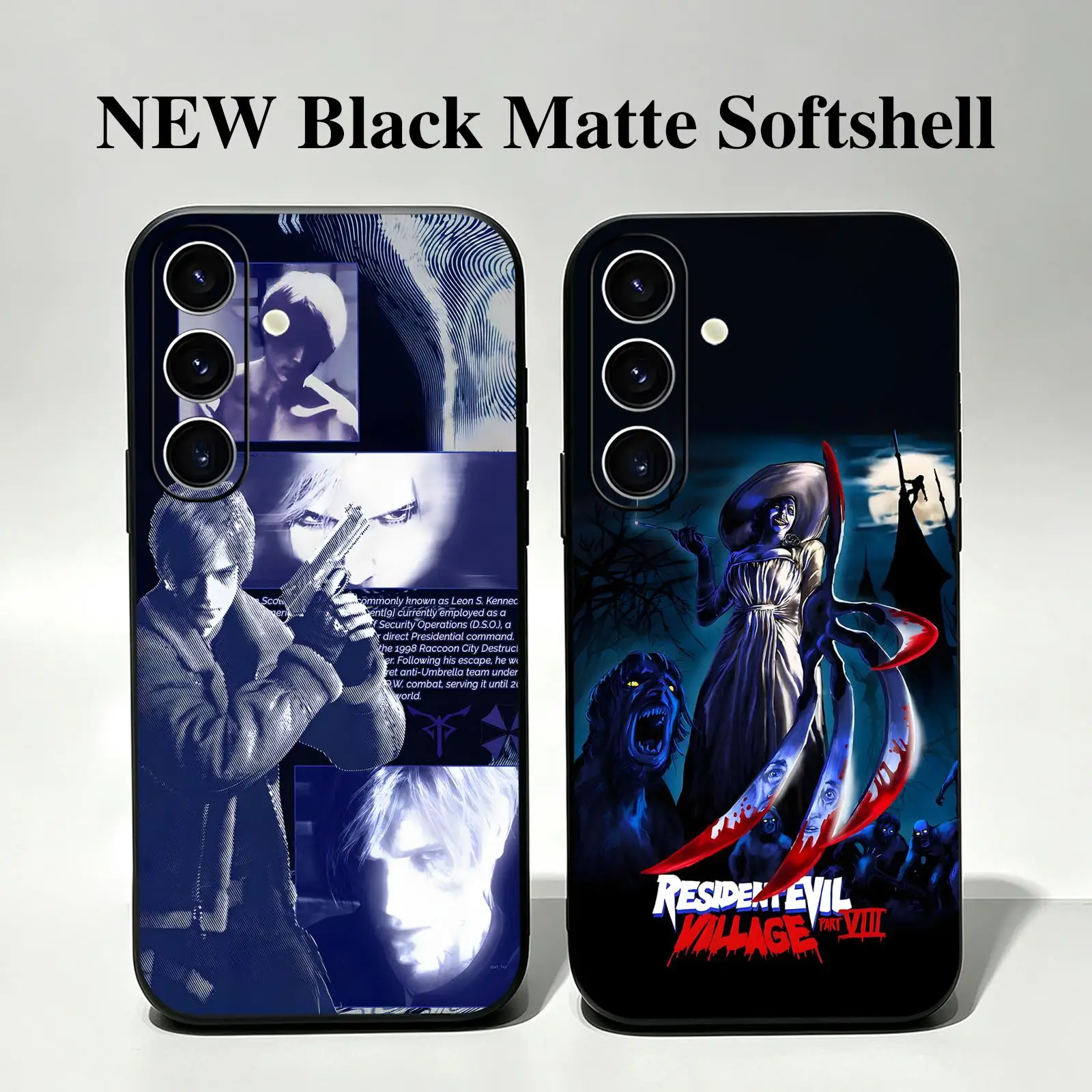 hot game Resident Evil  Phone Case For Samsung A57 A56 A37 A27 A17 A36 A26 A55 A35 Anti-Drop Soft Black Case view 2