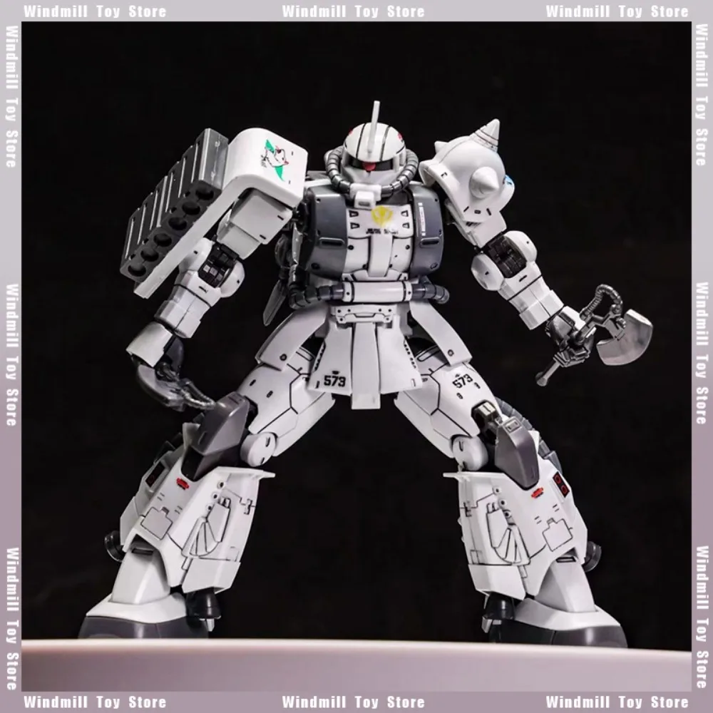 

ZAKU MS06 Shin Matsunaga Mobile Suit Figure Mode HG1:144 Anime Action Figure PVC Model Desktop Display Ornament Crafts Gift Toys
