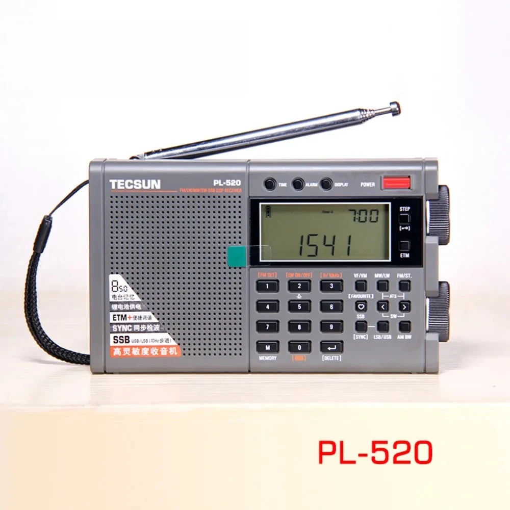Tecsun PL-520 FM, Long Wave, Medium Wave, Short Wave - Single Sideband Radio