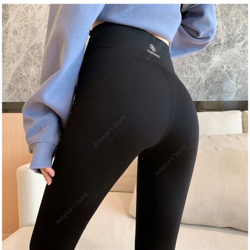 

Сексуальные леггинсы с открытой промежностью для женщин, с молнией по всей длине, эластичные фитнес-тайтсы из ткани Shark Skin, удобные для занятий йогой и активного отдыха