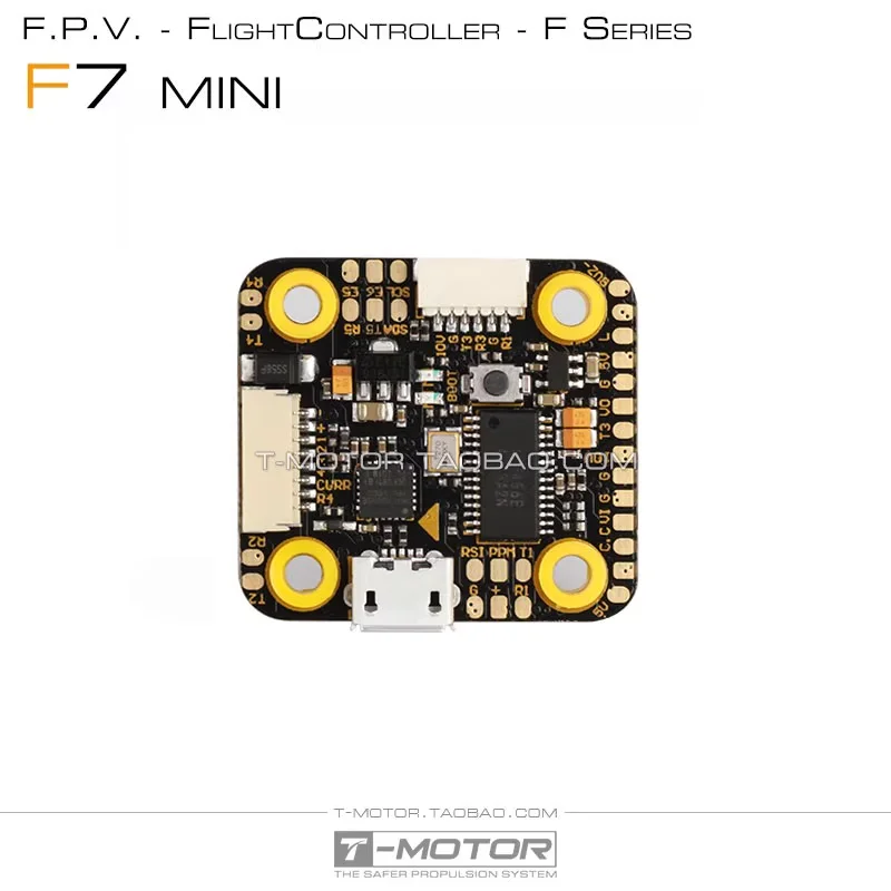 T-MOTOR mini F7 F45A 20x20 Stack HD 6S 4in1 BLHeli32 Flight Controller FC ESC Combo FPV Racing Freestyle Drones DIY Parts