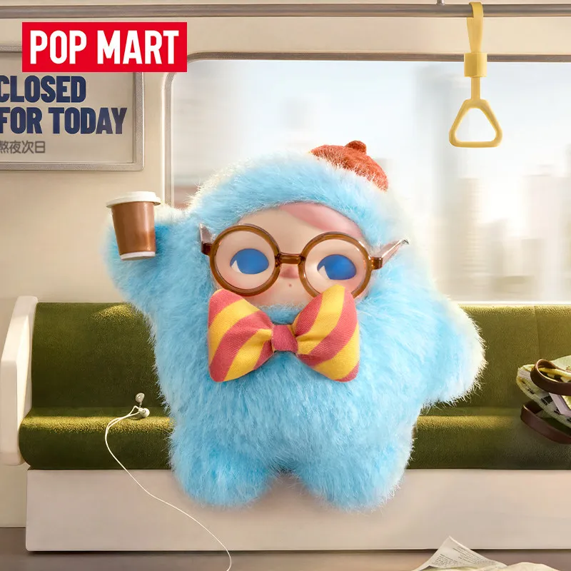 POP MART PUCKY Серия «Сегодня закрыто» Виниловый плюшевый брелок Оригинальные игрушки из закрытых коробок Сюрприз-бокс Кукла-сюрприз Милые подарки